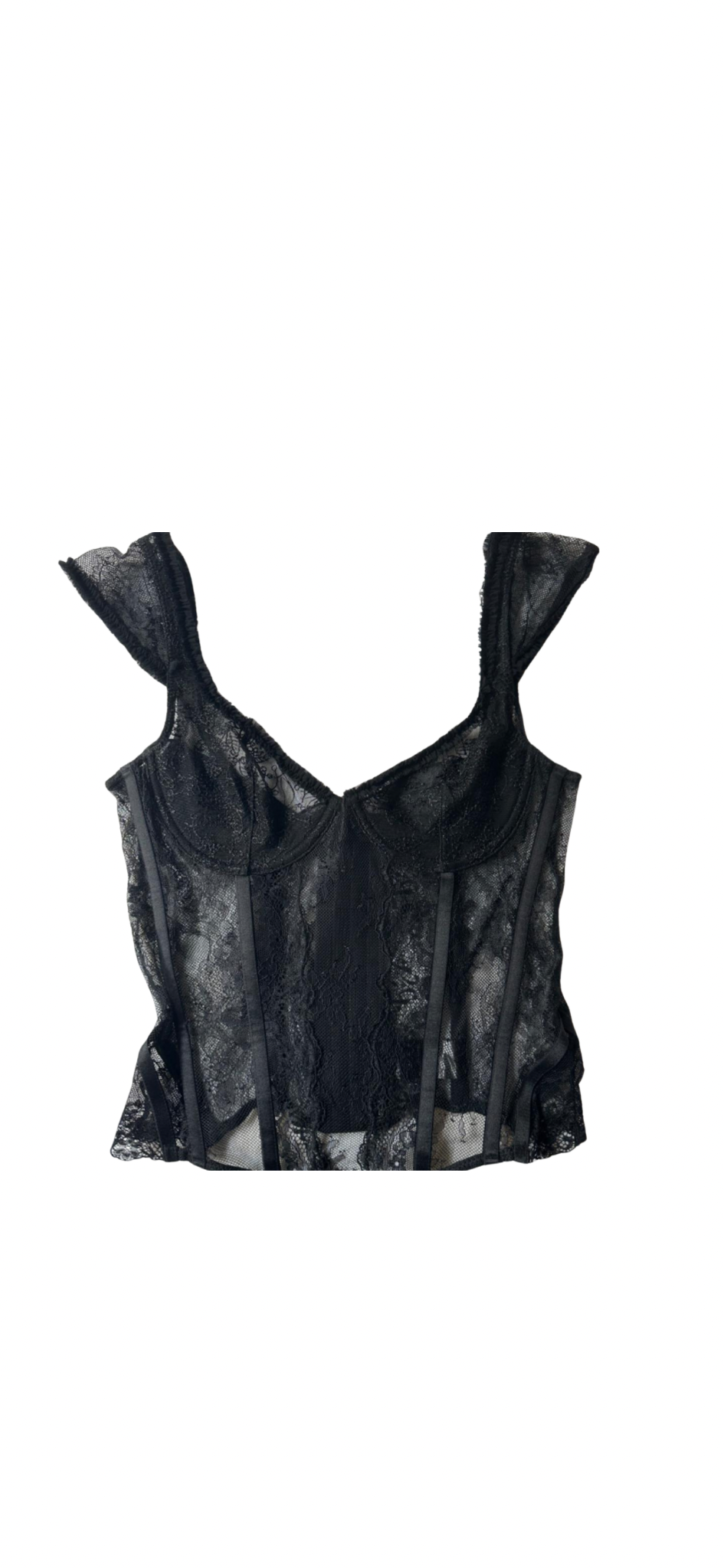 "Some Like it Hot Corset" - Onyx