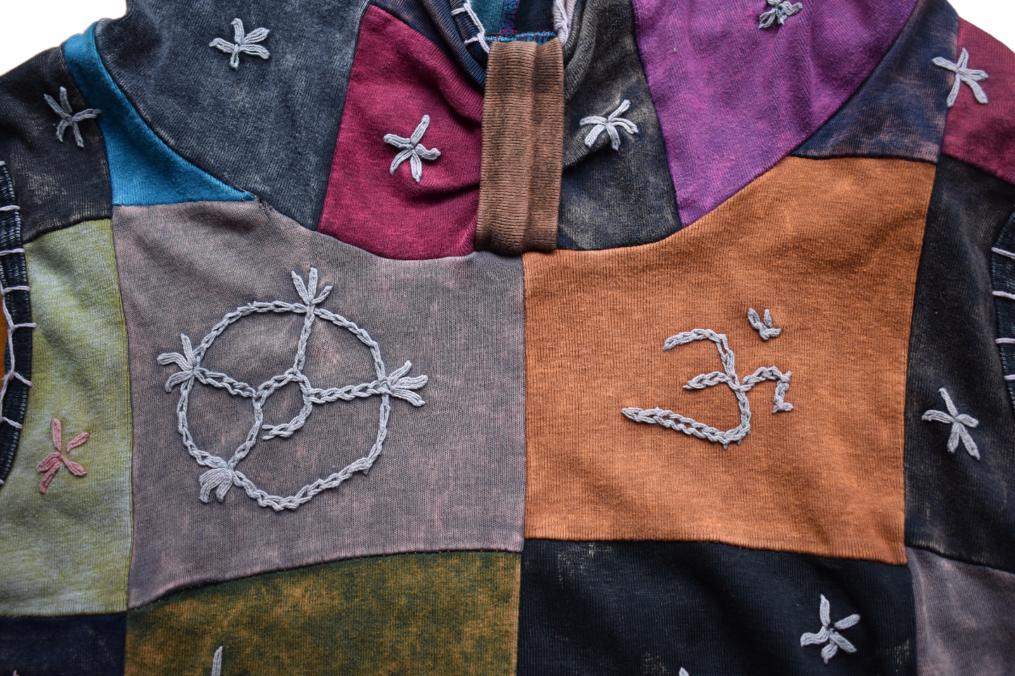 Tree Of Life Patchwork Singlet