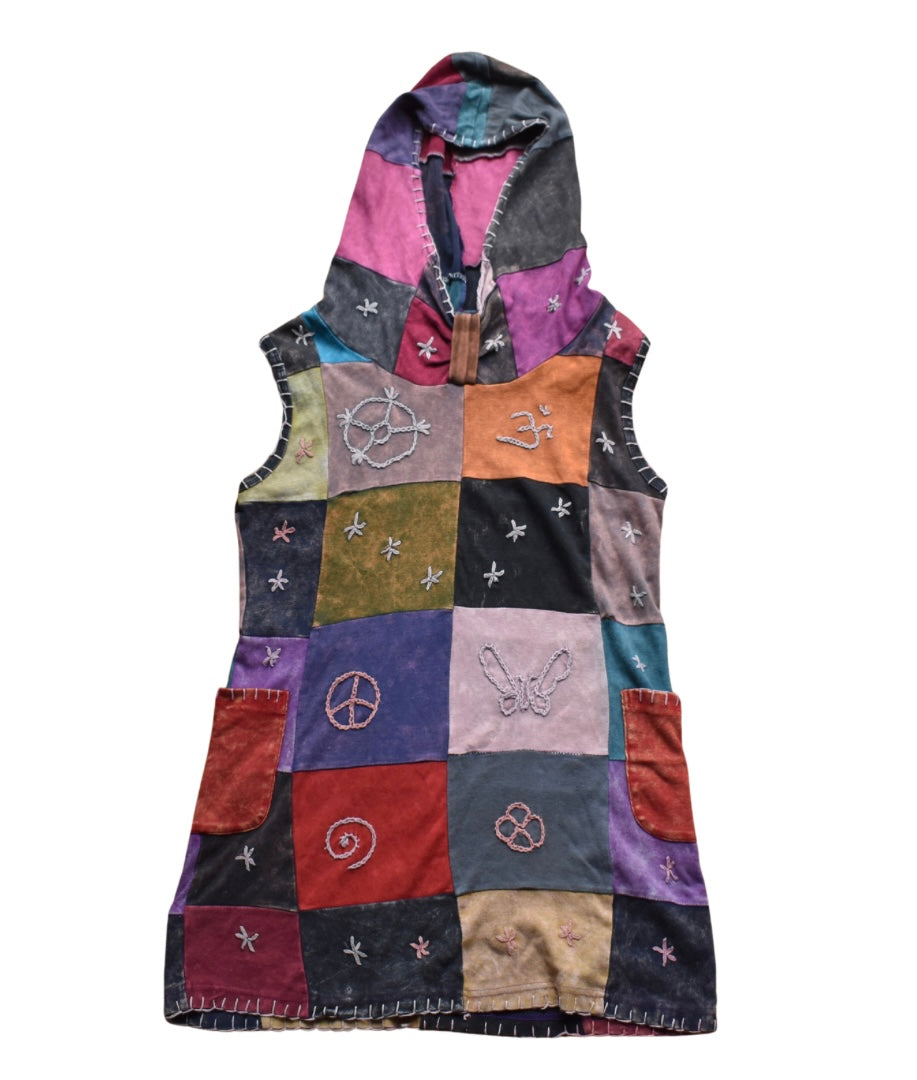 Tree Of Life Patchwork Singlet