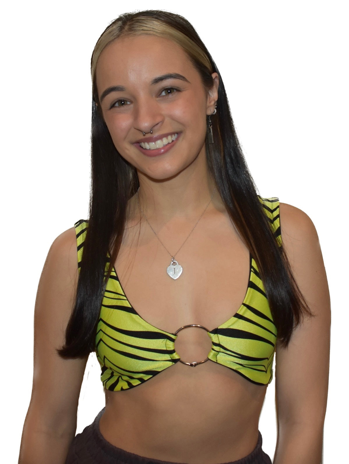 Neon O-ring Bralette