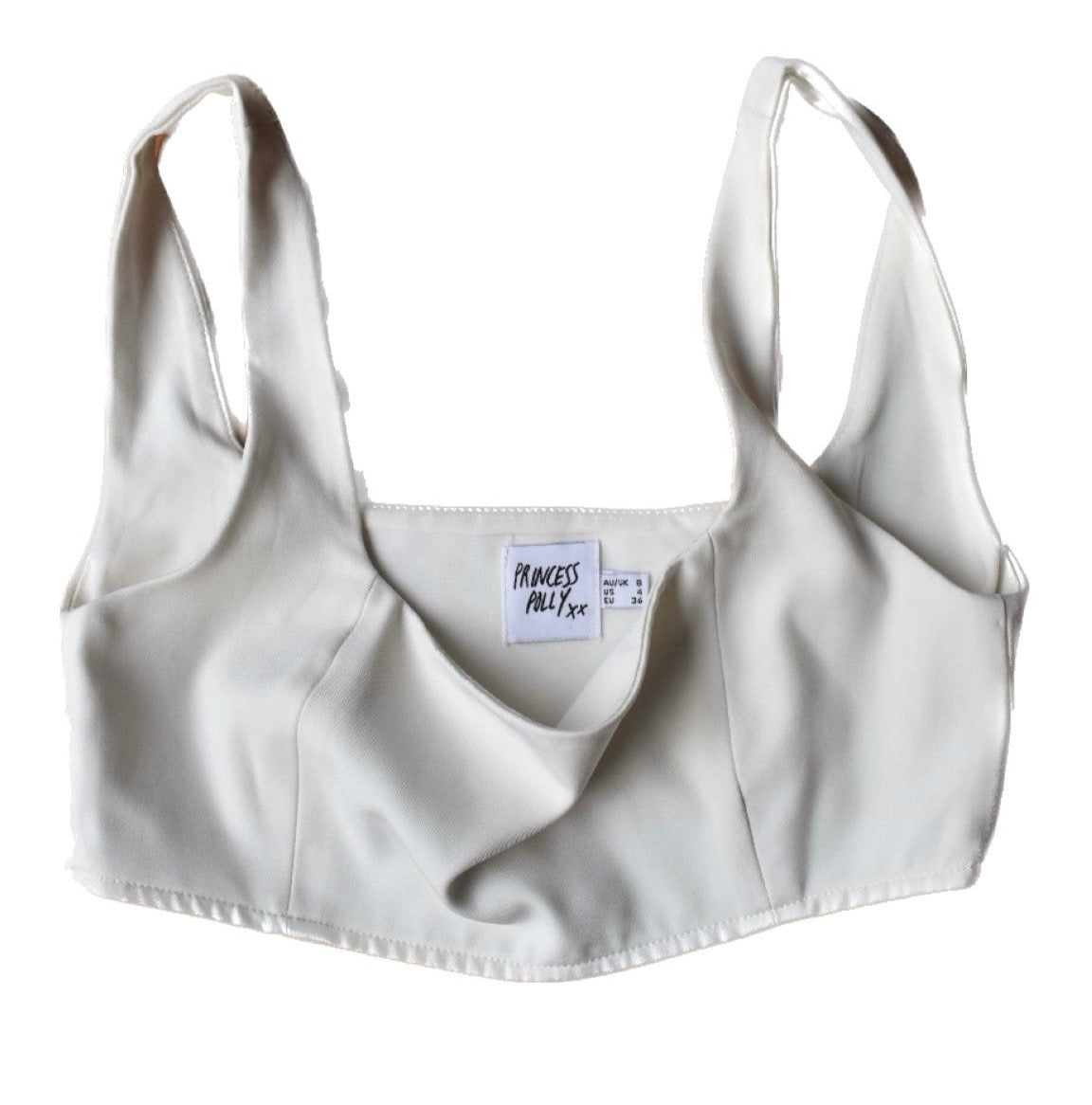 Princess Polly 'Huxley White Set' Crop