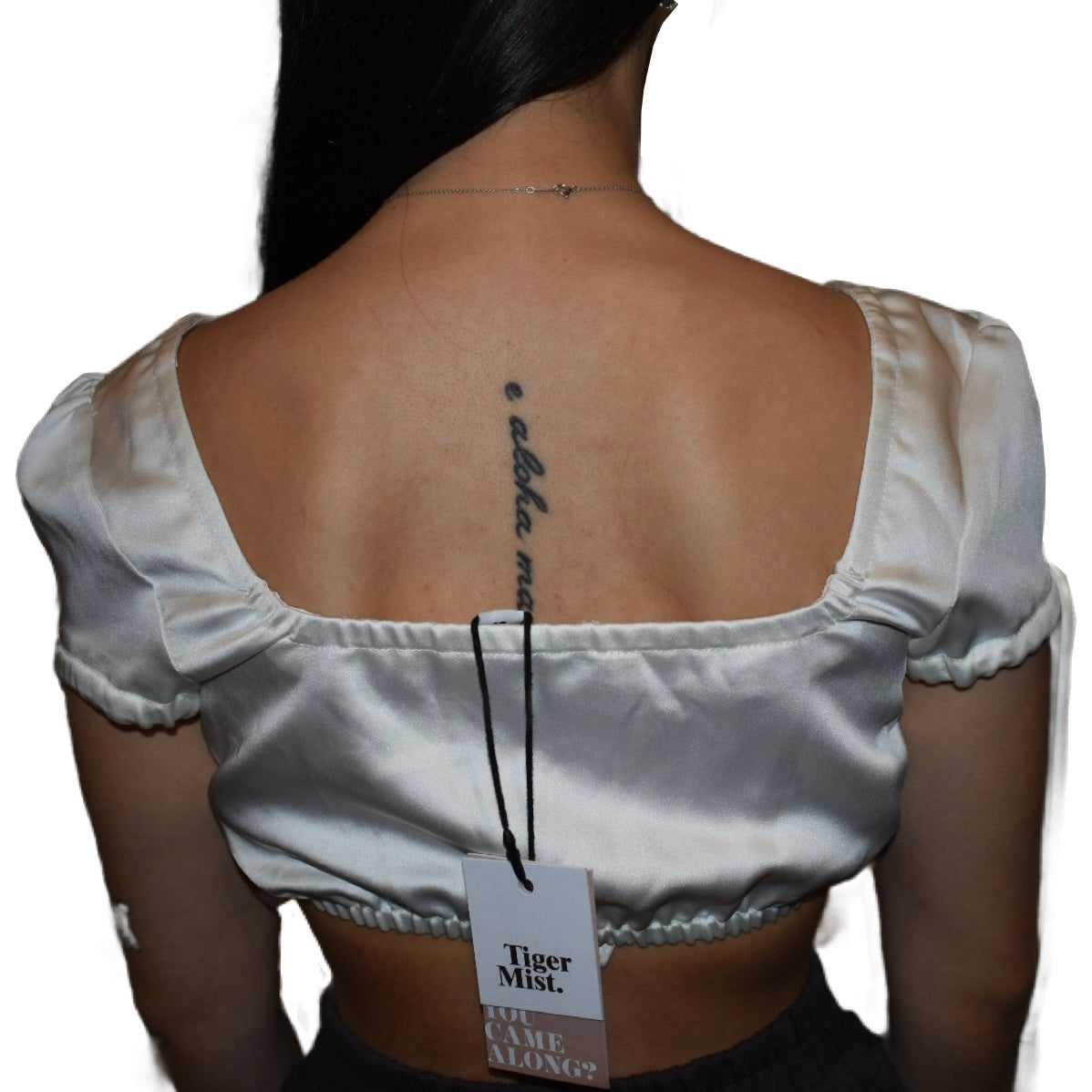 Tiger Mist Satin "Tyra Top"
