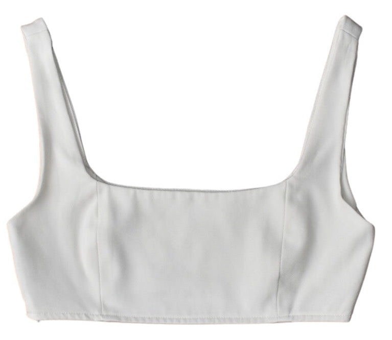 Princess Polly 'Huxley White Set' Crop